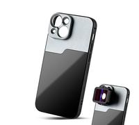 MOJOGEAR Coque d'objectif 17 mm pour iPhone 13 Mini - Noir/Gris