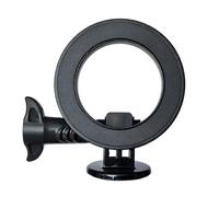 MOJOGEAR Support magnétique pour smartphone - Compatible avec iPhone 12 et versions ultérieures - Adaptateur de trépied en métal avec raccord 1/4" et adaptateur GoPro pour téléphone portable - Noir