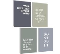 mojoliving Affiche de motivation - Images de motivation - Images de bureau - Affiches esthétiques - Fitness - Croissance personnelle - État d'esprit - Décoration de salle de sport - Décoration de