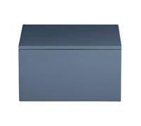 Mojoo Boîte de rangement laquée Lux 19x19x10.5 cm Blue indigo