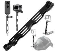 MoK Bras d'Extension de la Caméra, Bras d'Extension de Casque, Extension de Casque d'Accessoires Gopro, Bras de Rallonge en Alliage d'Aluminium, pour Gopro Hero 8/7/6/5/4/3 et Caméra d'action