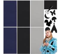 MoK Lot de 6 patchs de réparation autocollants imperméables pour vêtements, doudoune, tentes, sacs, imperméables