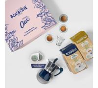 Moka Ciao Édition Spéciale Café Borbone - 30 Cialdes Et 4 Verres