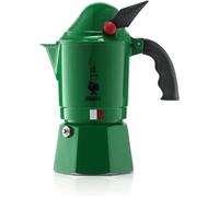 - Moka Express Alpina: La Cafetière Expresso Classique, La Cafetière Moka 3 Tasses (130 Ml), Aluminium, Vert