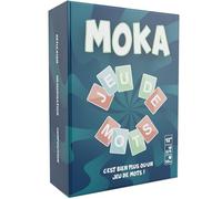 Moka Jeu de Société 2 à 4 Joueurs, Jeu de Mémoire Educatif, Jeux de Lettres Adultes et Enfants, Créez des Mots et Retenez Les Lettres, Conçu en France, Idée Cadeau Original