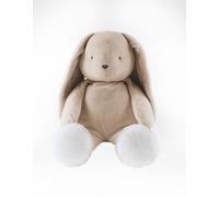 Noukie's - Peluche Toute Douce - 80 cm - Large - Lapin Beige Moka - Jouet pour Enfant et bébé - Cadeau de Naissance