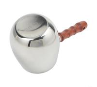 Moka Pot à café turc alternatif en acier inoxydable avec graduation pour un brassage précis 420 ml (300 ml)