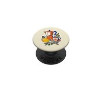 Moka Pot Expresso Coffee Lover Olive Citron Kitchen Design PopSockets PopGrip Adhésif