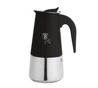 Moka pot induction 6 tasses Collection Noir Mat - BERLINGERHAUS