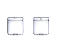 Mokamika 2X Micro Terrarium en Verre Paysage avec Couvercle Mille à Mille Vase Bonsaï en Verre, Paysage Microscopique, Bouteille Écologique S