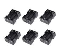 Mokamika 6 x double face, un support pour 6 piles AA de 1,5 V, étui noir