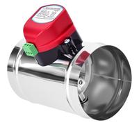 Mokamika Amortisseur de canal motorisé Backdraft 4" - Amortisseur de flux d'air pour le système HLK