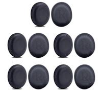 Mokamika Lot de 10 coussinets pour casque Elite 45H Evolve2 65 MS/sans fil - Cuir protéiné - Noir