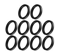 Mokamika Lot de 10 joints en caoutchouc noirs pour jerrican de carburant, joints d'étanchéité, joints d'étanchéité
