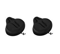 Mokamika Lot de 2 housses de siège de vélo - Pour siège de vélo et vélo d'appartement - Pour l'exercice - Pour cruiser, sièges de vélo stationnaires
