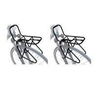 Mokamika Lot de 2 porte-bagages de vélo en acier - Capacité : 15 kg