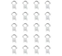 Mokamika Lot de 20 supports LNB KU pour antenne parabolique, support en plastique de 20 mm, résistant aux intempéries, pour plusieurs tailles de parabole