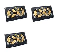 Mokamika Lot de 3 cassettes audio Reel to Reel Cassette 50 minutes - Ruban vierge double face - Boîtier creux à monter soi-même