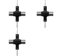 Mokamika Lot de 3 clés à molette M5 avec outil de roulement jetable intégré, moteur d'hélice de libération de tournevis 1,5 mm/2 mm pour drone de course RC FPV