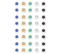 Mokamika Lot de 40 limiteurs de débit d'eau 1,5/1,8/2,0/2,5/3,0 GPM pour douche