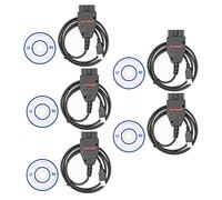 Mokamika Lot de 5 clignotants Galletto 1260 Eobd2 - Interface de réglage automatique - Outil de programmation