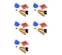 Mokamika Lot de 5 kits d'utilisateur PN532 NFC RFID sans fil V3 Mode lecture/écriture IC S50 Carte PCB Antenne IIC SPI HSU