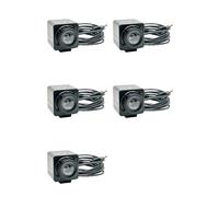 Mokamika Lot de 5 webcams industriels USB 4K pour ordinateur portable - Vidéo 8 MP - Autofocus USB - Caméra IMX179 - Capteur OTG UVC Plug & Play