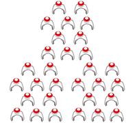 Mokamika Swing Top Lot de 30 bouchons de bouteille en verre à rabat pour bouteille de style bouteille de soda