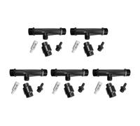 Mokamika Système de fertilisation 5 x 2 Venturi, filetage extérieur, irrigation, Venturi, injecteur d'engrais automatique, seringue d'engrais