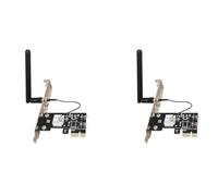 Mokamika TUYA Lot de 2 interrupteurs de réinitialisation d'alimentation pour ordinateur intelligent WiFi Module interrupteur marche/arrêt Contrôle par application Minuterie / Commande vocale Module