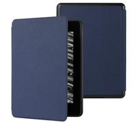 MOKASE Étui pour 6 Pouces Nouveau Amazon Kindle 11e Génération 2022 2024 Libération (Modèle: C2V2L3 RS23CV), Mince Cuir Synthétique Réveil/Sommeil Automatique Couverture avec Dragonne, Darkblue