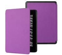 MOKASE Étui pour 7 Pouces Kindle Paperwhite (12e gén. 2024) & Kindle Colorsoft Signature Edition (Modèle: SA569B SA569P), Étui en Cuir Synthétique avec Réveil/Sommeil Auto pour 2024 E-Reader, Purple