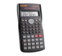 Mokaskaidj Scientific Calculator, Calculatrice College, Grand Écran Two-Line Functional Calculator à Deux Lignes, Idéale pour Le Collège, Le Lycée, Les Études et Les Examens