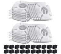 Mokassy 1 Ensemble de Filtres à pour pour, Filtre à Charbon Actif avec Éponges de Pré-Filtrage pour à pour Animaux de Compagnie
