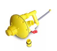 Mokassy 1 PCS Water Line Régulateur de Pression D' Vanne de Régulation de Pression Automatique Jaune