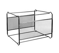 Mokassy A4 en MéTal Fichier Organisateur BoîTe Suspendue Fichier Dossier BoîTe Bureau de Stockage Titulaire ÉTagèRe Titulaire de Stockage pour Bureau Maison