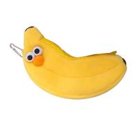 Mokassy CréAtifs Nouveauté DrôLe Simulation Nourriture Fruit Jaune Banane Personnage Doux Peluche VêTements BoîTe à Crayons A