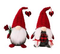 Mokassy DéCor de GNOME de en de Gnomes de Saint-Valentin Gnomes d'amour DéCor en Peluche GNOME sans Figurine en Peluche Gnomes