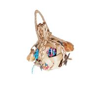 Mokassy Grands pour Perroquets, à Mâcher, Cage à Boules, Morsure Suspendue, Entraînement pour Oiseaux, Jouet à Mâcher pour, Perruches, Pinsons, Cacatoès A