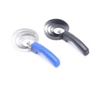 Mokassy Paquet de 2 Peignes pour en Acier Inoxydable avec PoignéE Tactile, Outil de Nettoyage de Du Cheval, Couleur AléAtoire