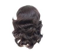 Mokassy pour des la Fibre Synthétique Résistante à la Chaleur Cheveux de Perruque Cosplay Bouclée Courte Cherche Naturellement des Perruques pour une Utilisation Quotidienne