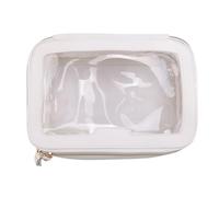 Mokassy Trousse de Maquillage Transparente, Trousse de Toilette, Trousse de Maquillage de Voyage Polyvalente, Trousse de Maquillage Portable, Organisateur de Cosmétiques, Sac de Rangement Transparent