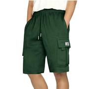 MOKBAY Short VTT Homme, Jogging Golf Été Panta Tennis Bernuda Coton Bermuda Coton, Grande Taille Pantalon Marque Mini Randonnée Rugby Zippée Tactique Baggy Cuissard Homme, XXL