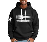 MOKBAY Sweat Homme Capuche À Capuche Pull Marque de Noel Noir Ensemble Jogging Marque L Camionneur Oversize Marin Elegant Grande Taille Sweat Coton Hoodie Homme Noir L