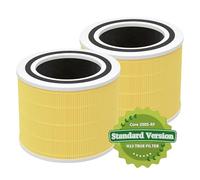 Mokchance Core 200s Filtre de Rechange pour purificateur d'air pour Animaux domestiques LEVOIT, système de Filtre 3 en 1, Charbon Actif Haute efficacité, Core200-RF-PA, Jaune