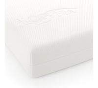 Mokee Matelas Aloe Vera 60 x 120 cm - Antibactérien, Noyau en Mousse Haute résilience et Housse Lavable - Matelas pour Lit de Bébé