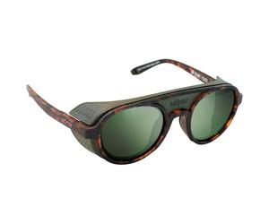 Moken Vision - Hawkins Vintage Tortoise Kaki Green Cat.3 Polarized - Lunettes de soleil