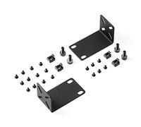 MokerLink Kit de Montage en Rack pour commutateurs de 12,6 Pouces, Distance de Trou réglable 14-30 mm, Montage d'un commutateur de 12,6 Pouces dans Un Rack de 19 équipements