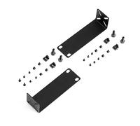 MokerLink Kit de montage en rack pour commutateurs de 20,1 cm, distance de trou réglable de 14 à 30 mm, montage d'un rack de 7,9 cm de large sur un rack de 19 équipements, compatible avec les produits