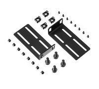 MokerLink Support de Montage réglable pour commutateurs de 17,3 Pouces, Compatible avec Les commutateurs réseau HP